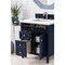 James Martin Vanities Brittany 30in Single Vanity, Victory Blue w/ 3 CM White Zeus Quartz Top 650-V30-VBL-3WZ - alternate 4